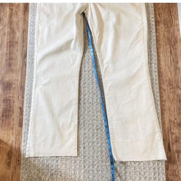 Favorite Daughter Jeans Valentina Bootcut Super High Rise Mini Bootcut Bone - Picture 9 of 14